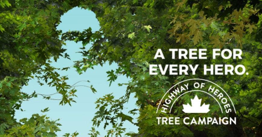 A Tree for Every Hero – Highway of Heroes Tribute