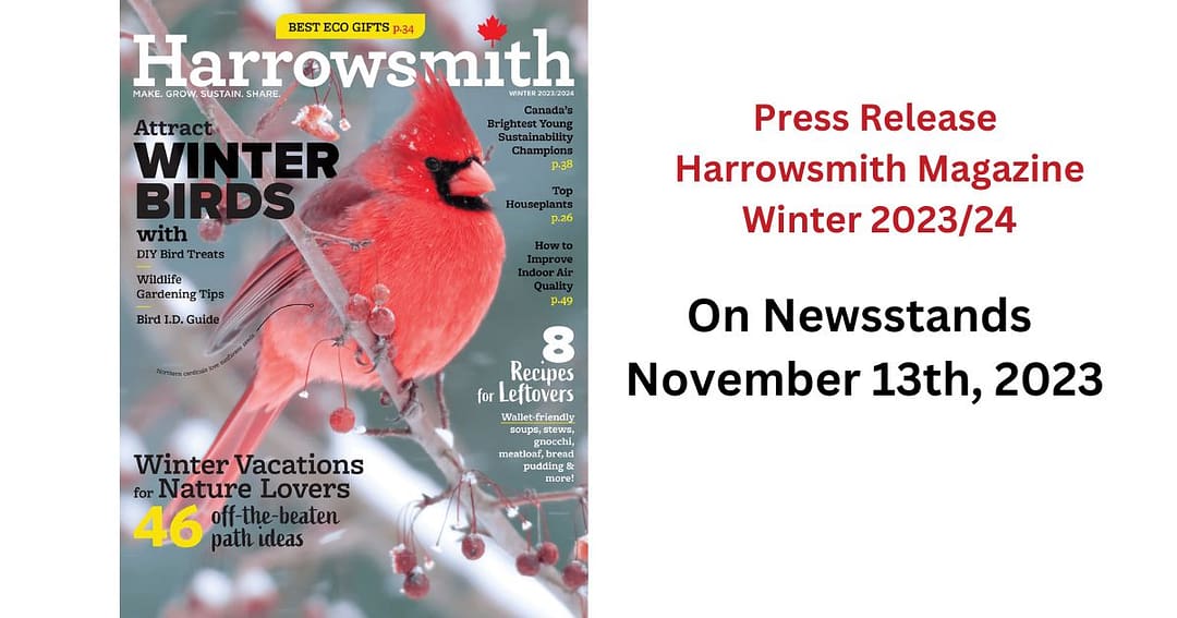 Harrowsmith Magazine Shares The Very Best Ideas For A Sustainable Winter Season