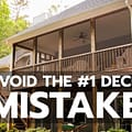 Avoid The #1 Deck Mistake | Steve Maxwell | Harrowsmith Magazine