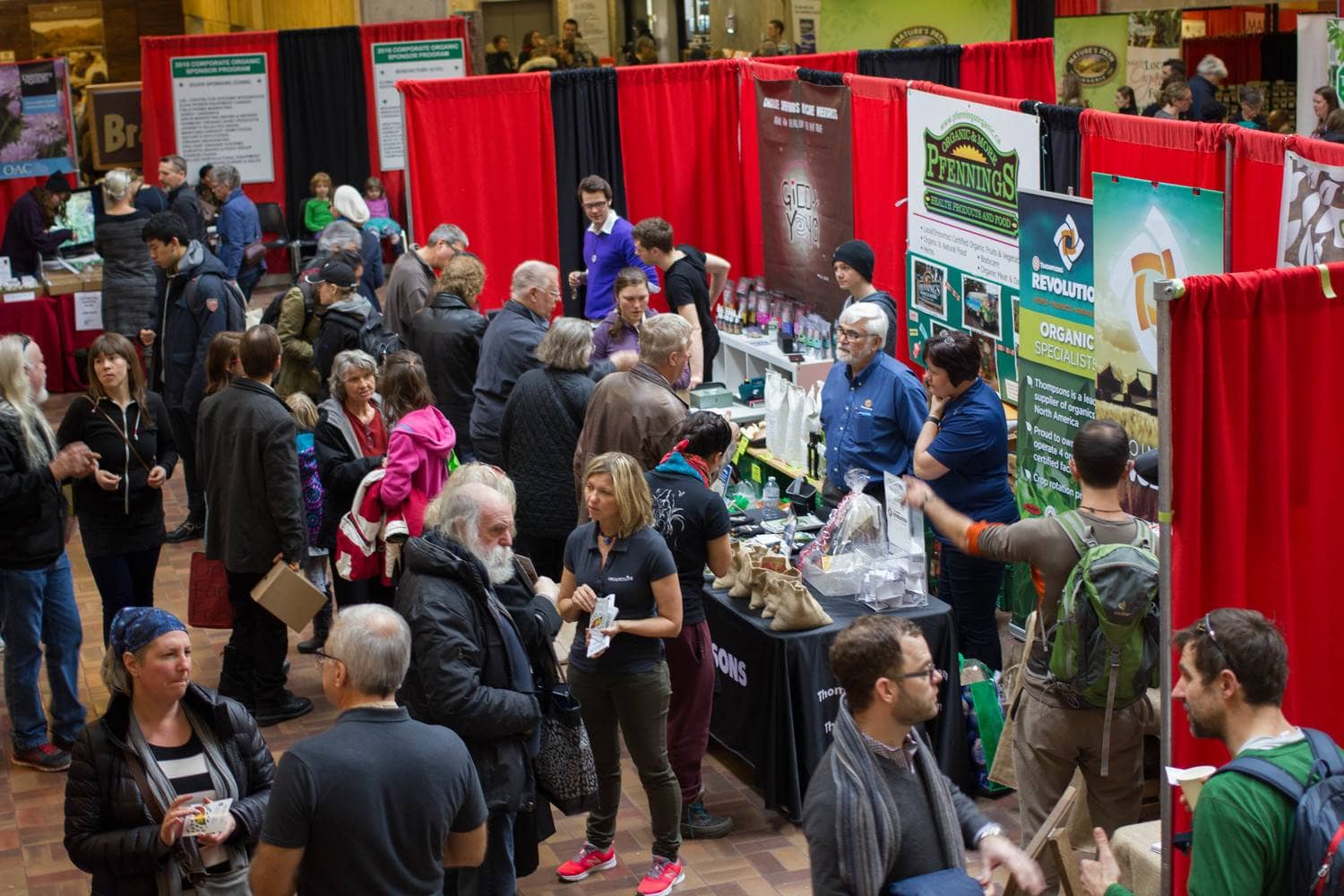 An Exhibitor Sampling at the Guelph Organic Conference