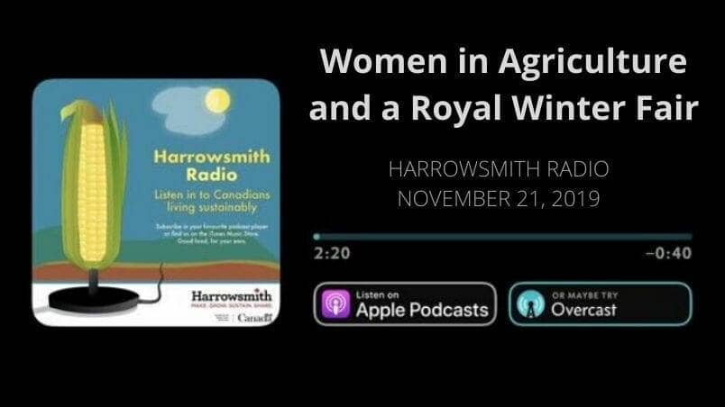 Women in Agriculture and a Royal Winter Fair