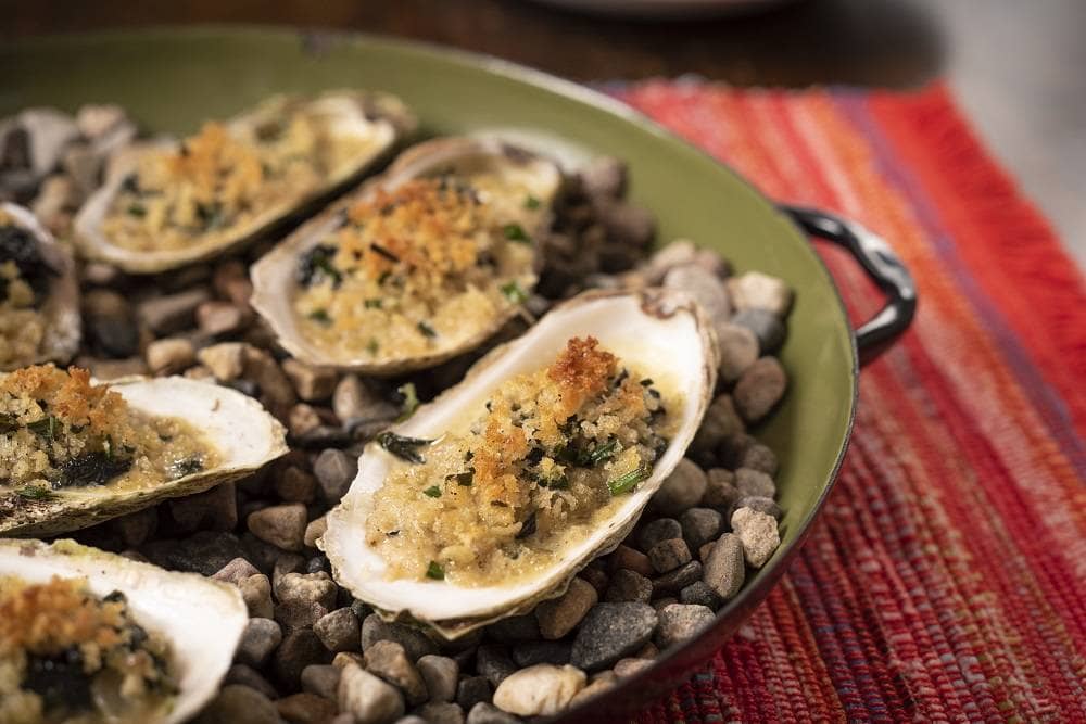 Baked East Coast Oysters